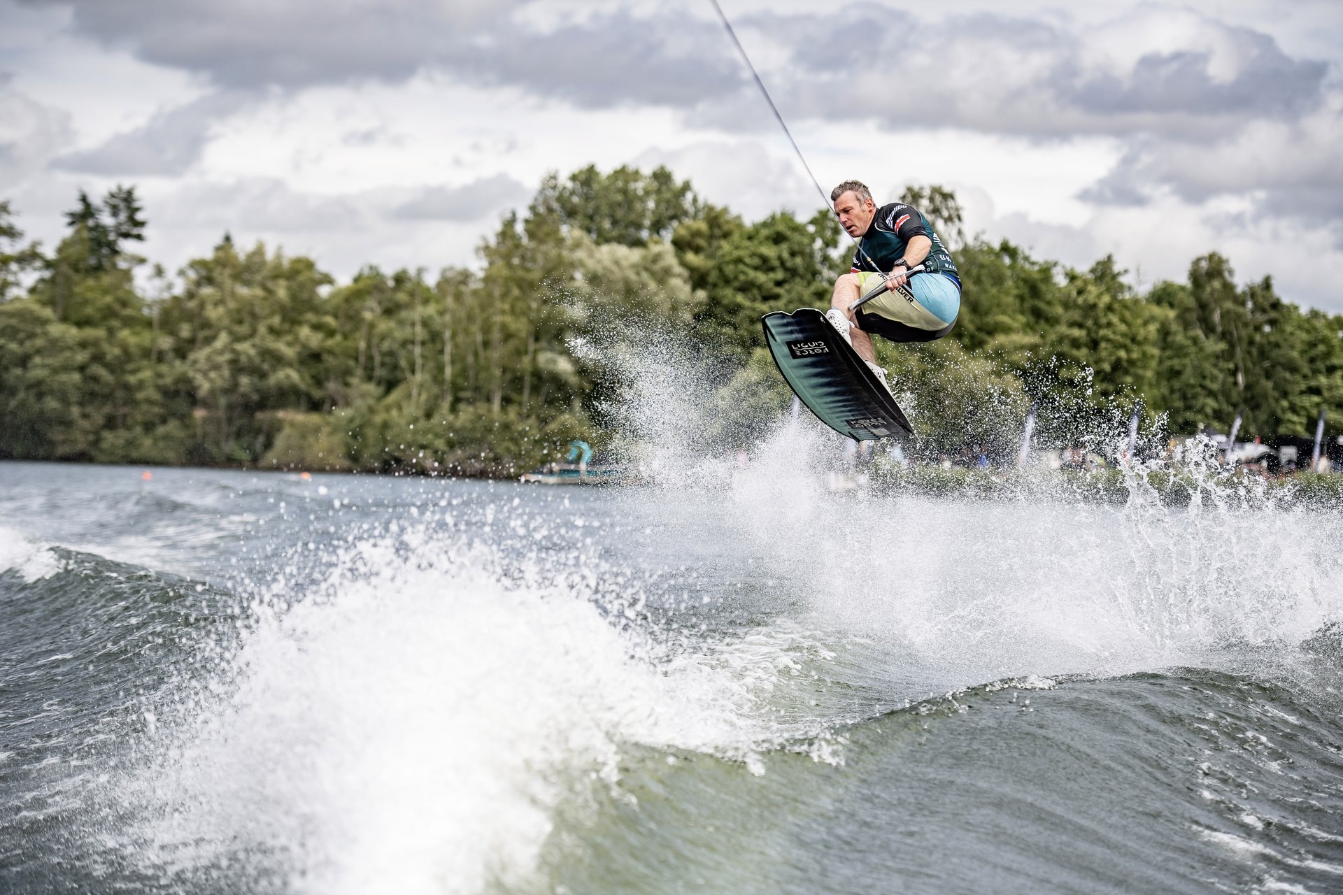 Mike Collingwood at the 2022 Malibu Boats UK Wakeboard And Wakesurf Nationals